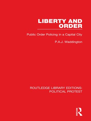 cover image of Liberty and Order
